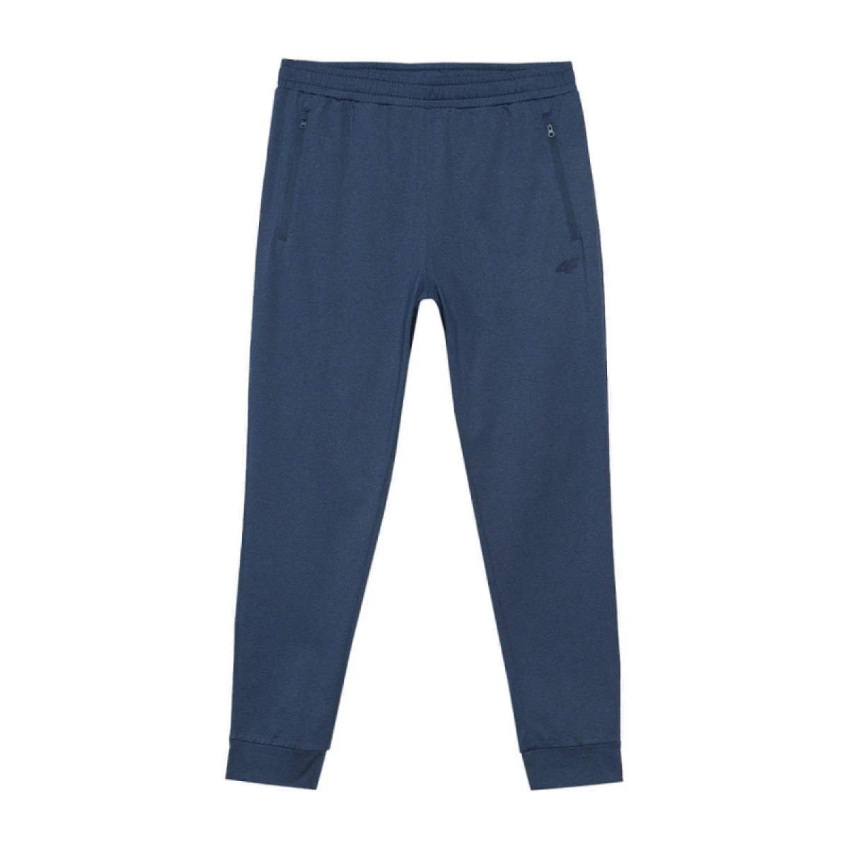 Pánske zateplené tepláky 4F TROUSERS FNK-WAW24TFTRM682-31M-NAVY MELANGE · záber 4