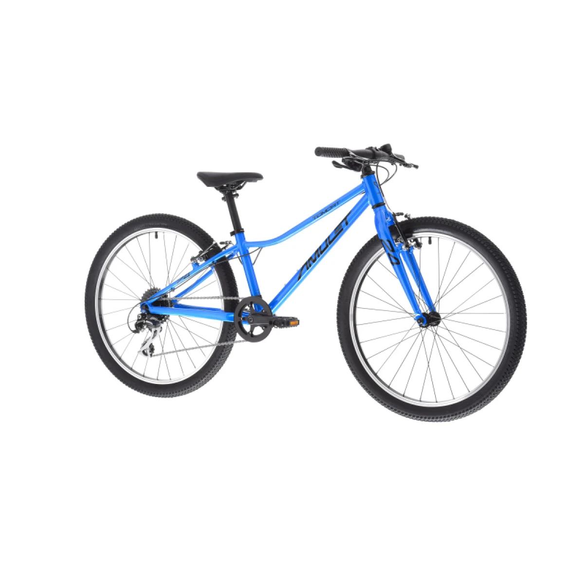Juniorský horský bicykel AMULET 24 Tomcat SH, aqua blue black · záber 5