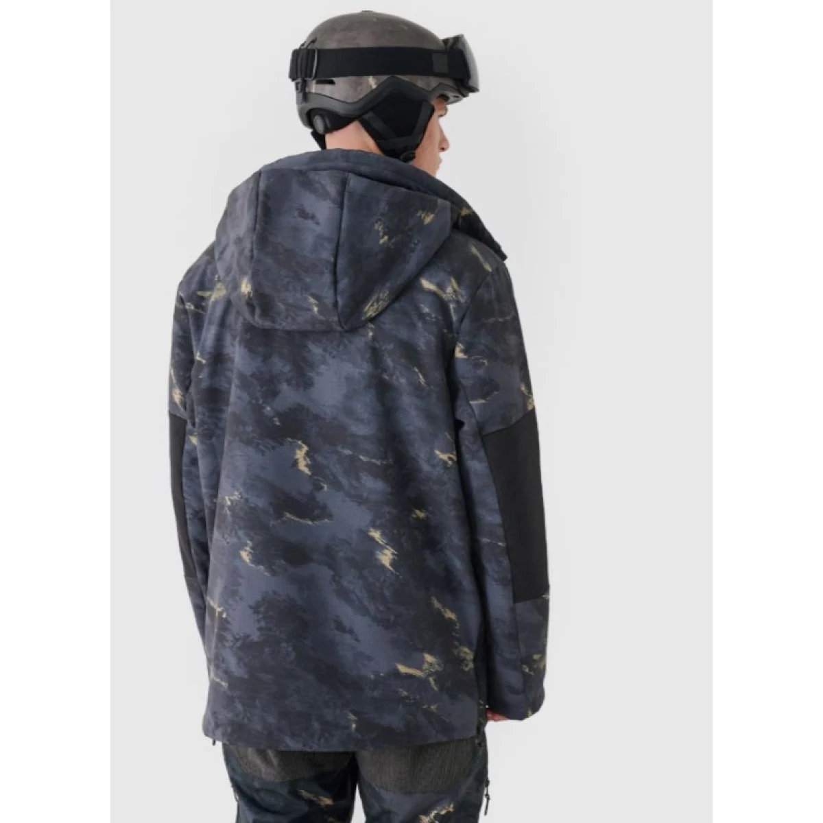 Pánska lyžiarska bunda 4F TECHNICAL JACKET-WAW24TTJAM510-90A-MULTICOLOUR ALLOVER · záber 4