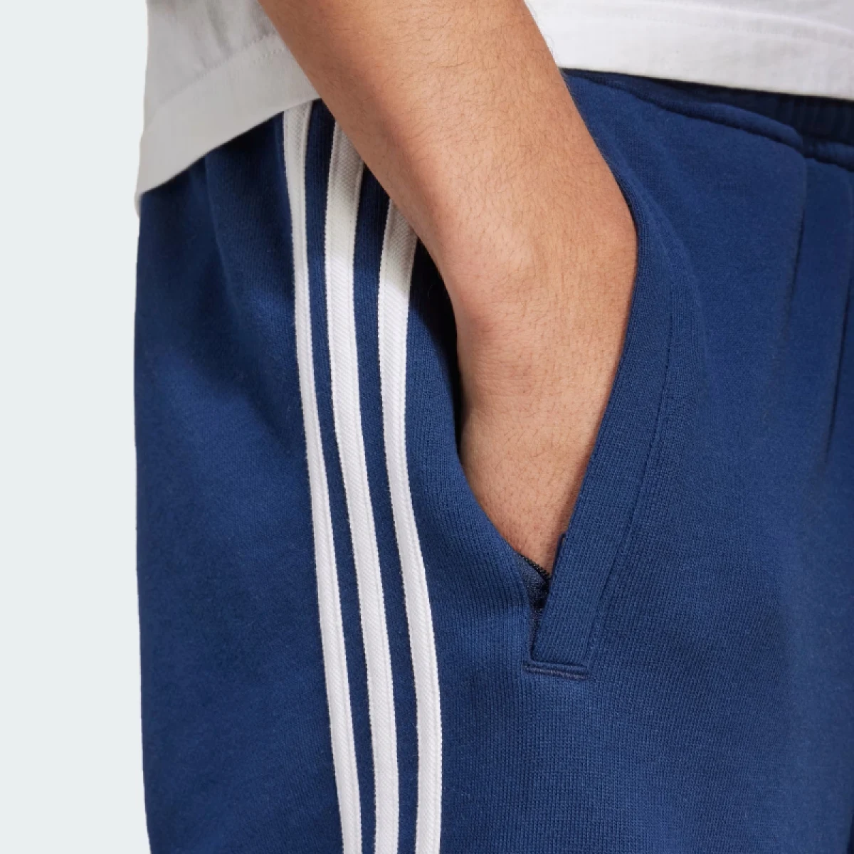 Pánske teplákové kraťasy ADIDAS ORIGINALS 3-STRIPE SHORT-NINDIG · záber 5