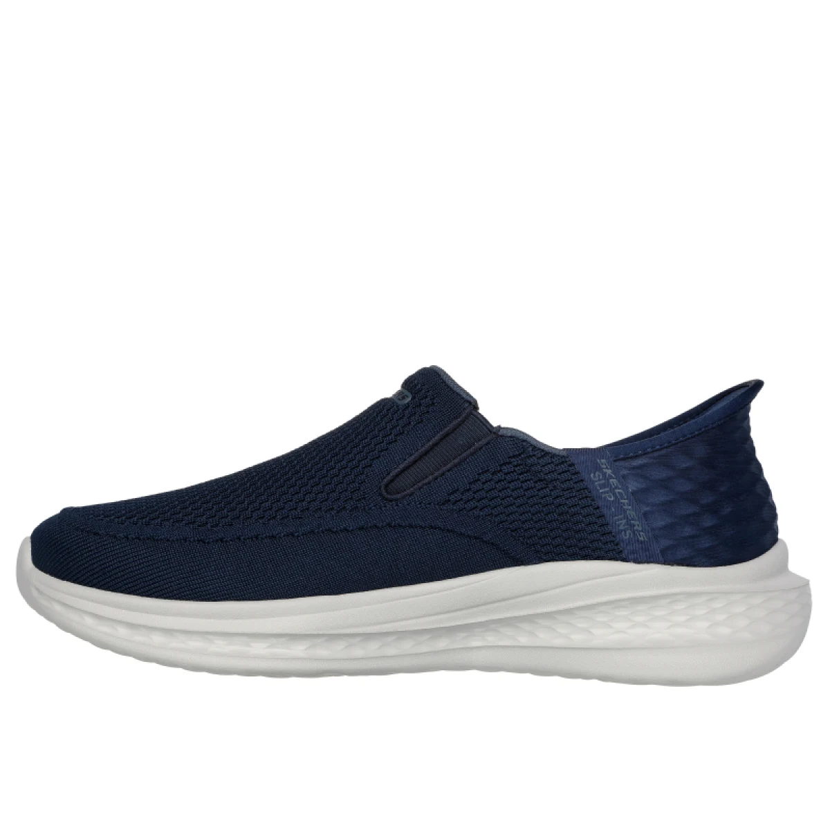 Pánska rekreačná obuv SKECHERS Slade Deacon Slip-Ins M navy white · záber 3