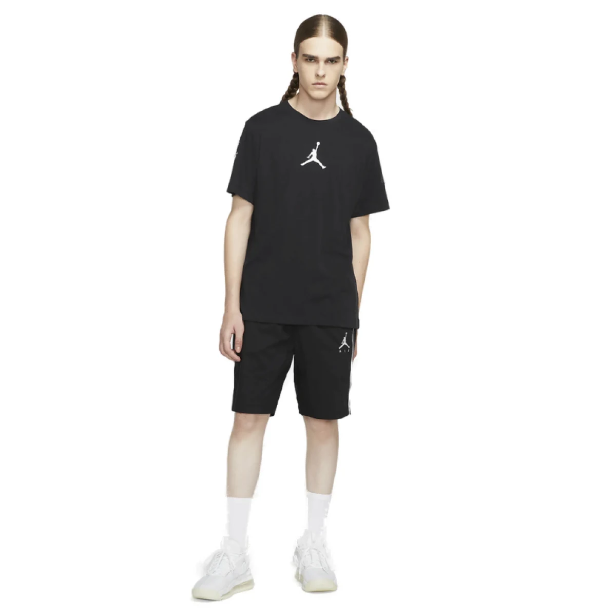 Pánske tričko s krátkym rukávom NIKE JORDAN M J JUMPMAN DF SS CREW-010-Black · záber 4