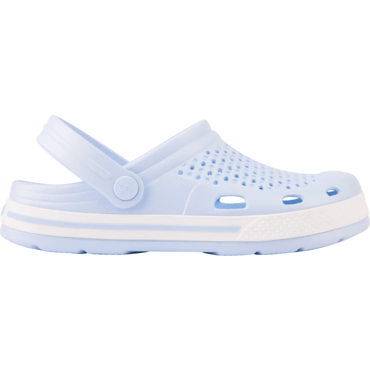 Dámske kroksy (rekreačná obuv) COQUI Lindo W candy blue white · záber 2