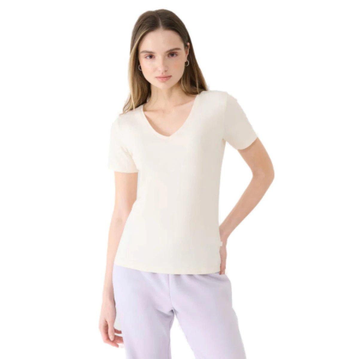 Dámske tričko s krátkym rukávom 4F TSHIRT F1990-11S-OFF WHITE · záber 1