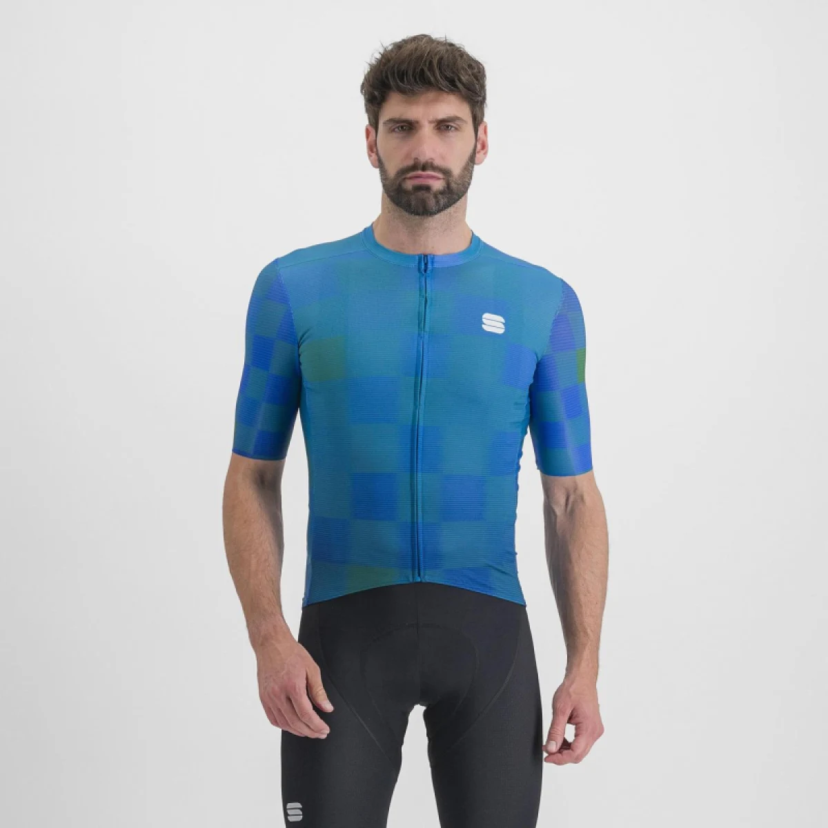 Pánsky cyklistický dres s krátkym rukávom SPORTFUL Rocket jersey, berry blue blue radiance · záber 2