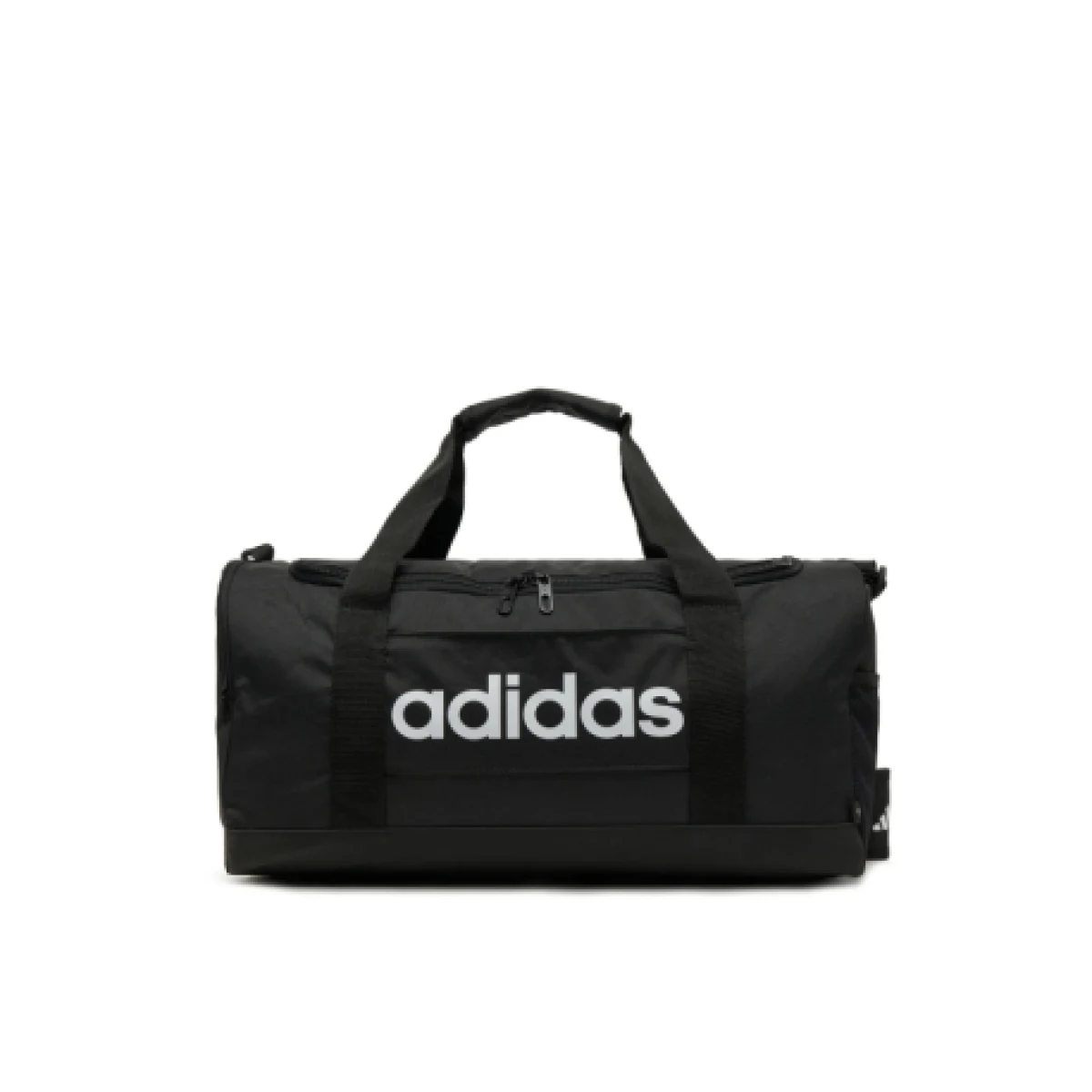 Cestovná taška ADIDAS LINEAR DUFFEL S BLACK BLACK WHITE · záber 1