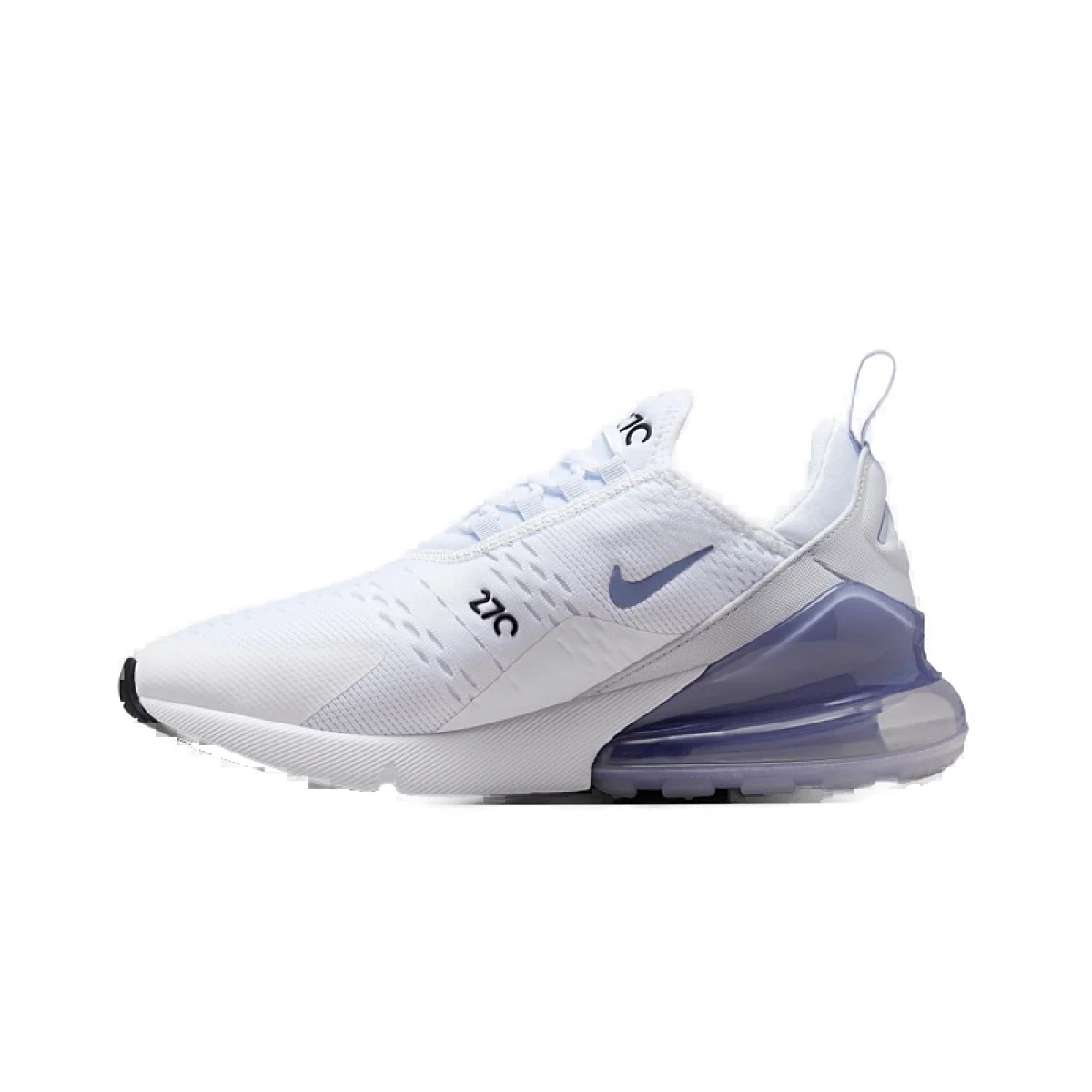 Dámska rekreačná obuv NIKE Air Max 270 white blue whisper grey white · záber 2