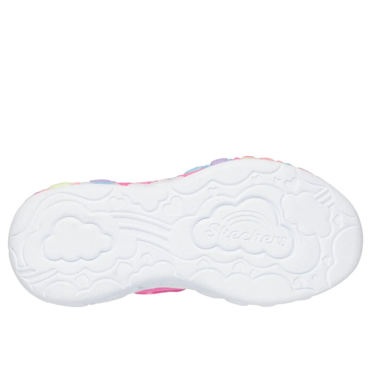 Dievčenská rekreačná obuv SKECHERS S Lights Eternal Heart Lights K hot pink multi trim · záber 5