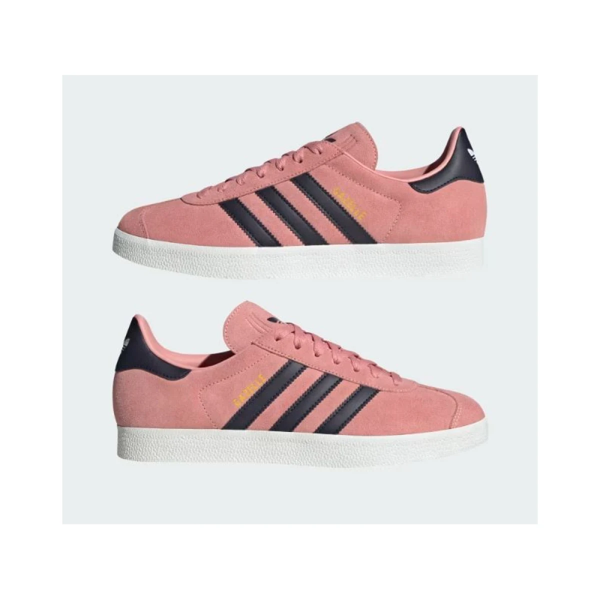 Dámska vychádzková obuv ADIDAS ORIGINALS Gazelle glow pink aurora black core white · záber 4