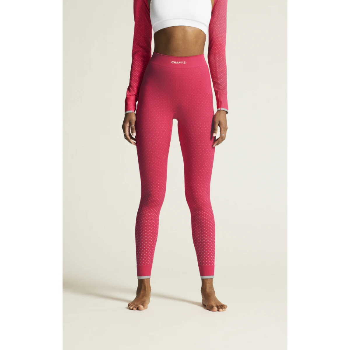 Dámske termo nohavice CRAFT ADV WARM INTENSITY PANTS W-444905-Cheer Tofu · záber 2