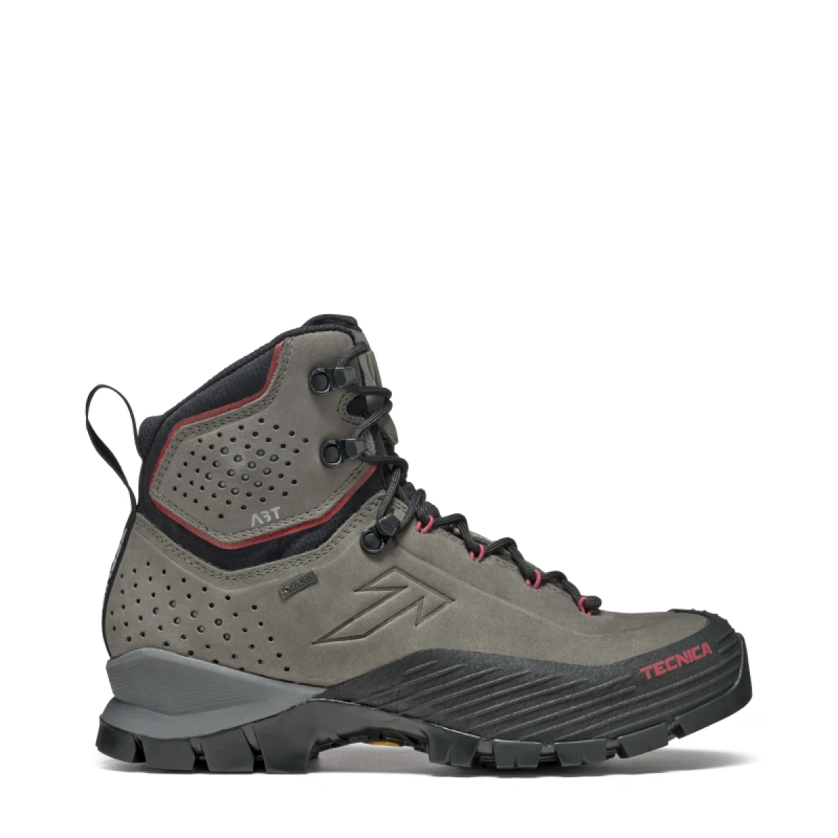 Dámska vysoká turistická celokožená obuv TECNICA Forge 2.0 GTX Ws, deep grey dark fuchsia · záber 2