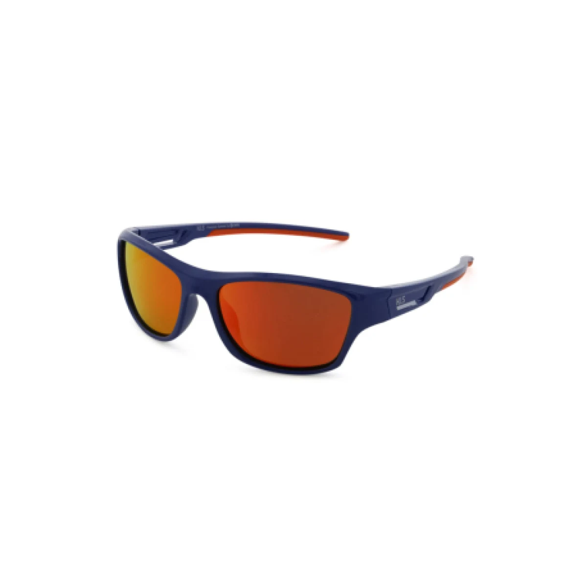 Polarizačné slnečné okuliare H.I.S. POLARIZED HPS40103-1, blue, brown with orange mirror POL, 52-14-123 · záber 1