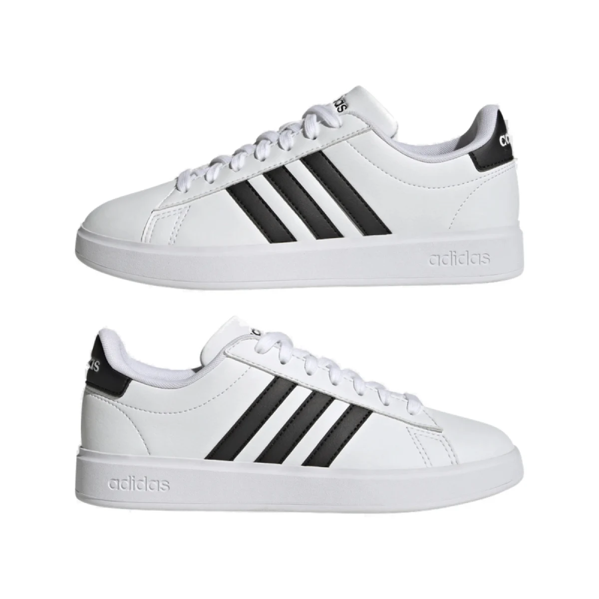 Dámska rekreačná obuv ADIDAS Grand Court 2.0 cloud white core black core black · záber 4