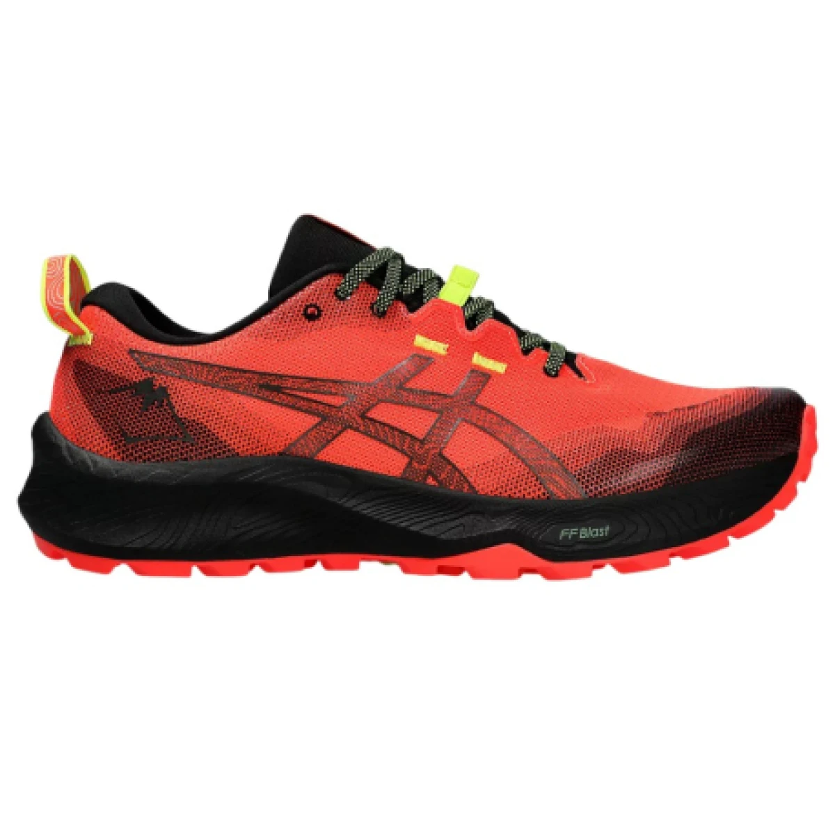 Pánska bežecká trailová obuv ASICS Gel Trabuco 12 sunrise red gunmetal · záber 1