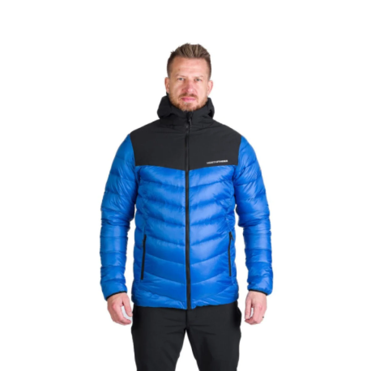 Pánska turistická bunda NORTHFINDER FEDERICO-282blueblack · záber 1