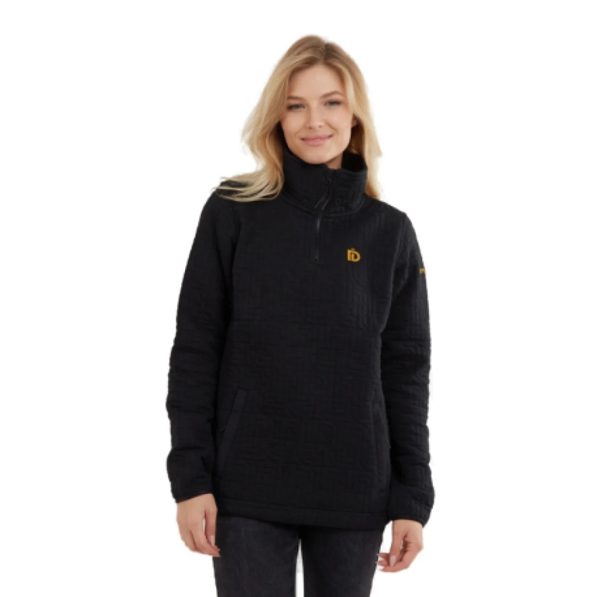 Dámska mikina FUNDANGO Charlize Pullover-890-black · záber 1