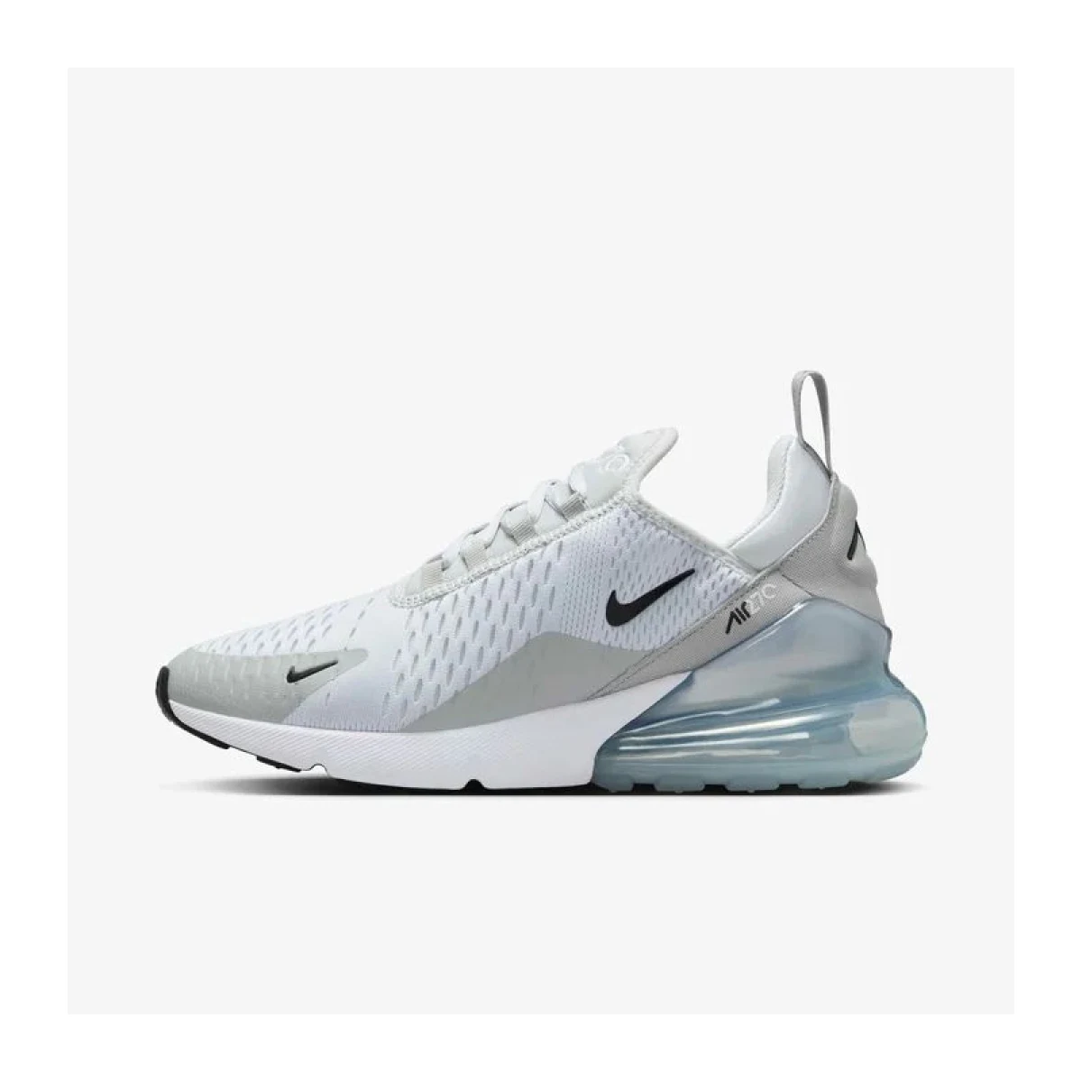 Dámska rekreačná obuv NIKE Air Max 270 W pure platinum black smoke grey · záber 4