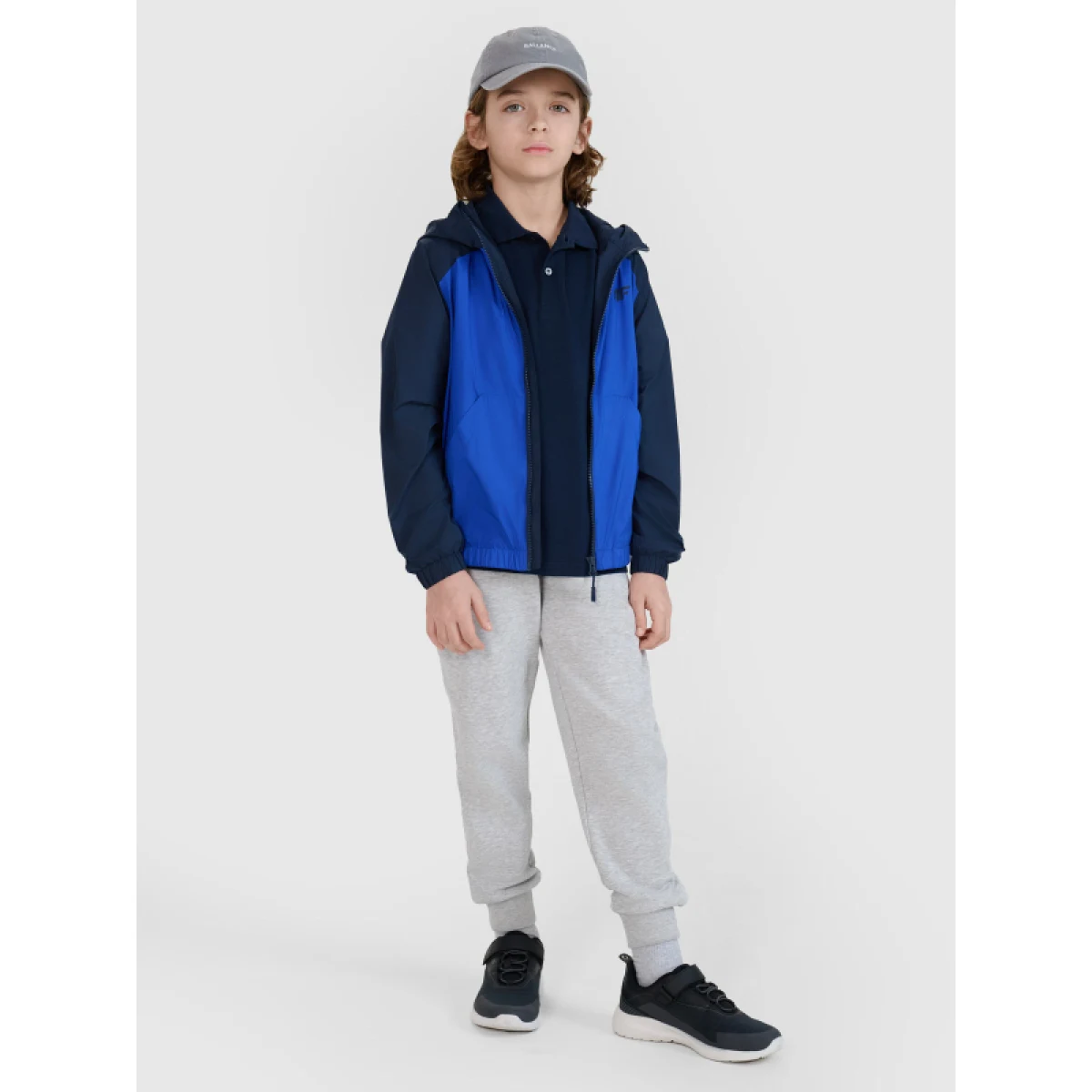Chlapčenská bunda s kapucňou 4F JUNIOR JACKET-JWSS25TJACM185-36S-BLUE · záber 4
