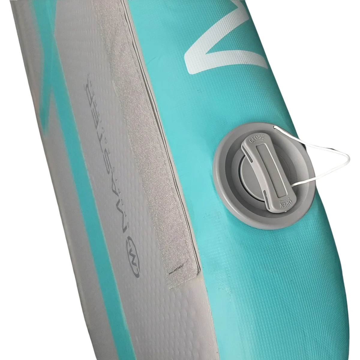Airboard MASTER odrazový mostík 60 x 100 x 10 cm - sivá - modrozelená · záber 4
