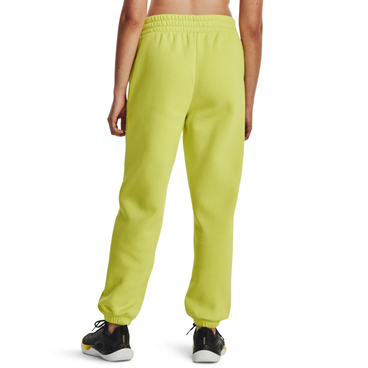 Dámske tepláky UNDER ARMOUR Essential Fleece Joggers-YLW · záber 2