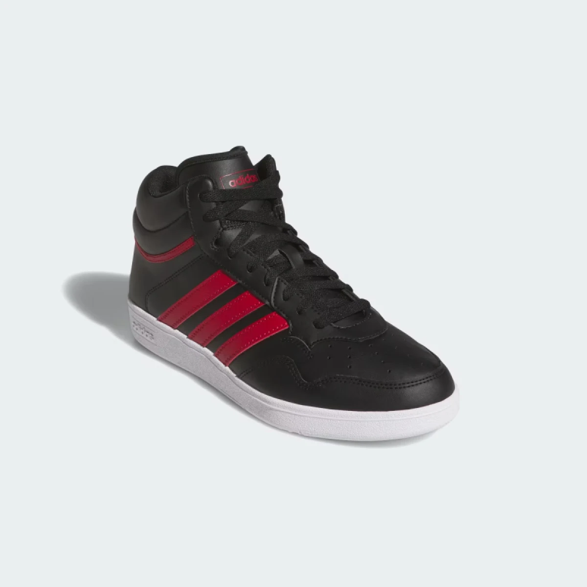 Pánska rekreačná obuv ADIDAS Hoops 4.0 Mid M core black team victory red cloud white · záber 4