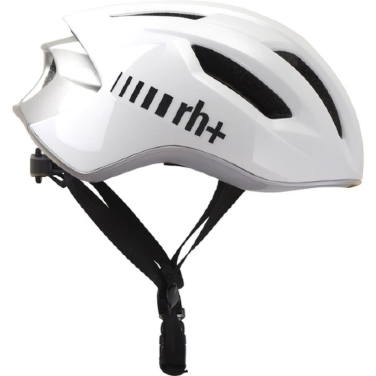 Cyklistická prilba RH+ Compact, shiny white shiny silver · záber 1