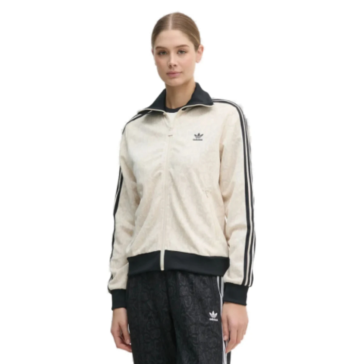Dámska mikina so zipsom ADIDAS ORIGINALS SNAKE FB TT · záber 1