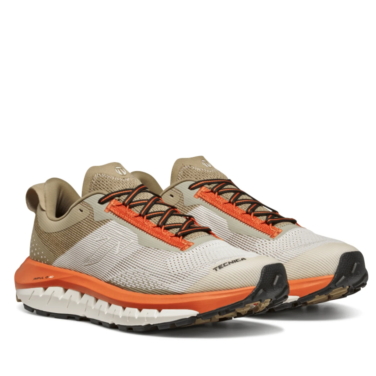 Pánska bežecká trailová obuv TECNICA Pyrox Hybrid Ms, orange white · záber 4