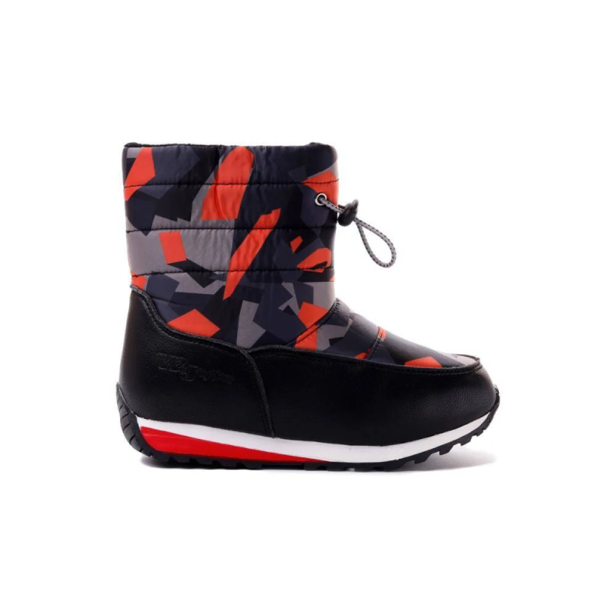 Chlapčenské vysoké zimné topánky WOJTYLKO Dinton blue orange · záber 3