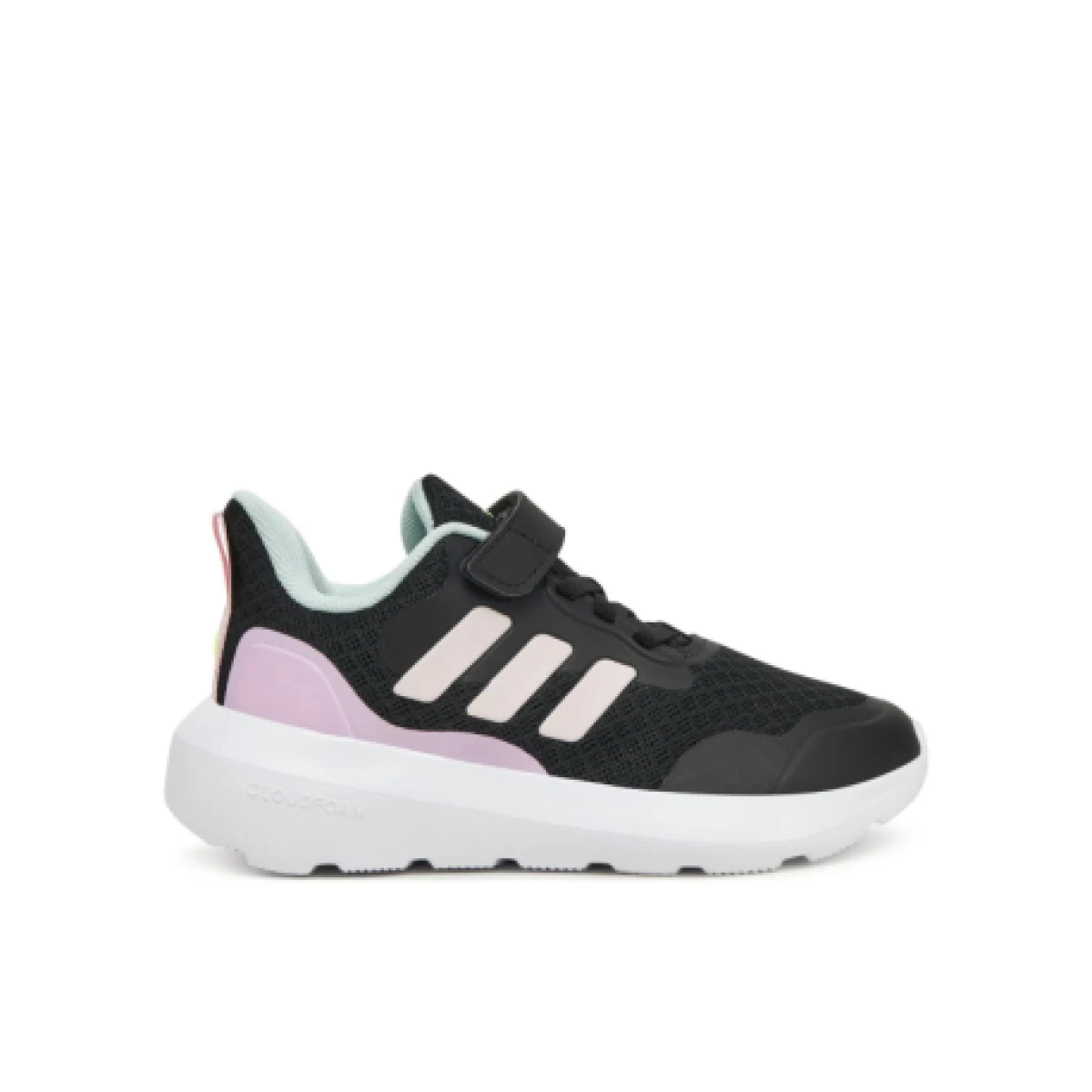Dievčenská športová obuv (tréningová) ADIDAS FortaRun 3.0 K core black clear pink bliss lilac · záber 1