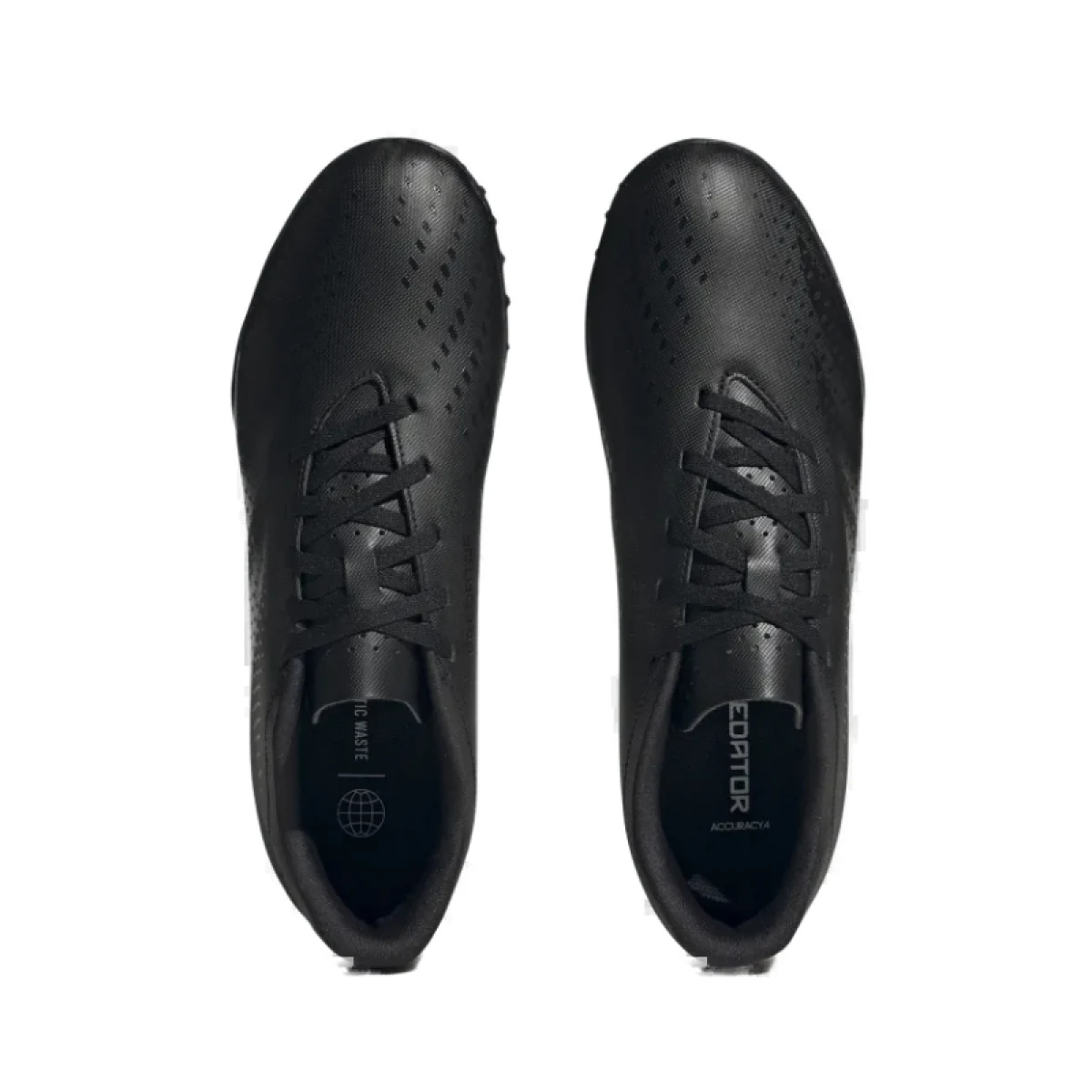 Pánske futbalové kopačky turfy ADIDAS Predator Accuracy.4 M TF core black core black cloud white · záber 4