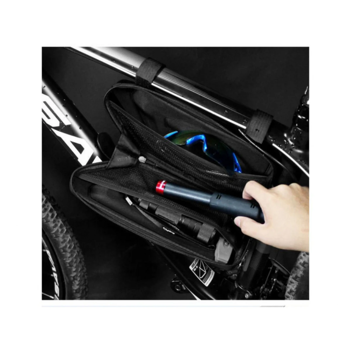 Taška na bicykel PAPAYAS Frame mount X2 · záber 2