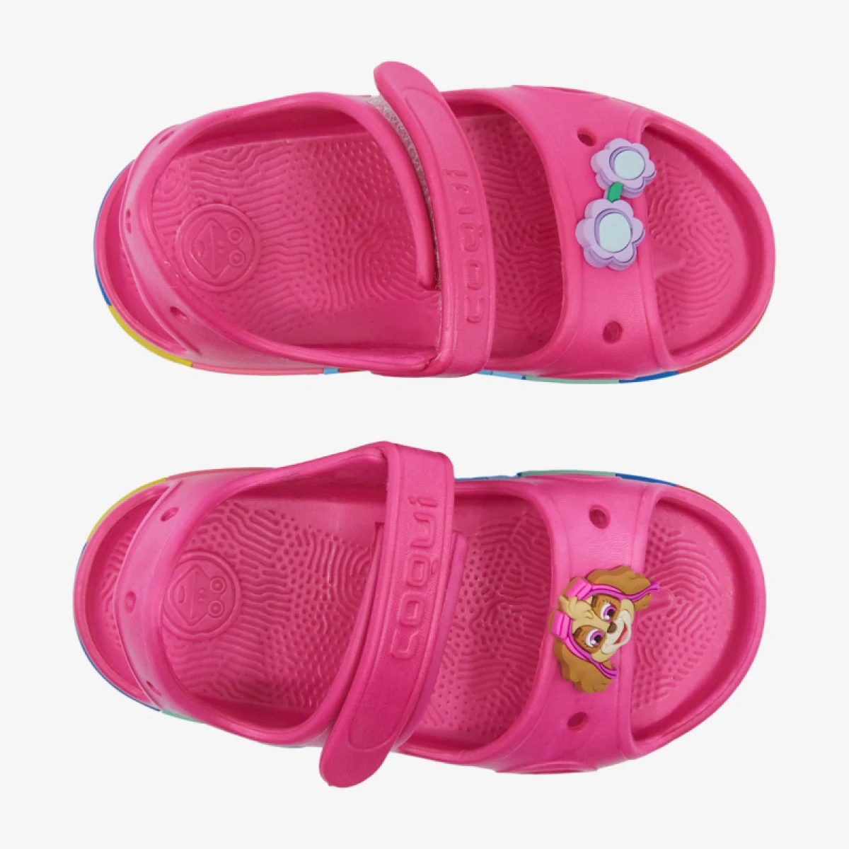 Dievčenské sandále COQUI Yogi Paw Patrol + Amulet K light fuchsia · záber 3
