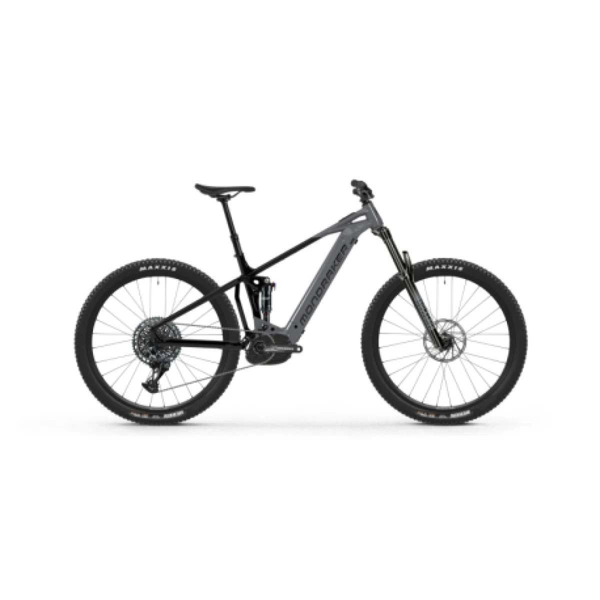 Horský elektrobicykel MONDRAKER Chaser, nimbus grey black · záber 1
