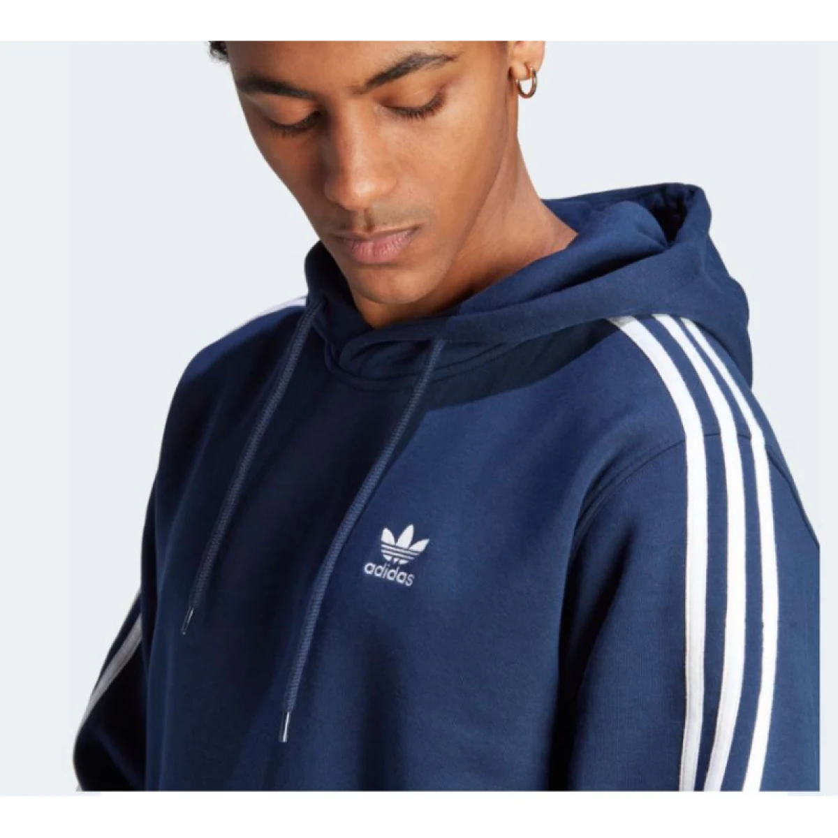 Pánska mikina s kapucňou ADIDAS ORIGINALS 3-STRIPES HOODY-NINDIG · záber 4