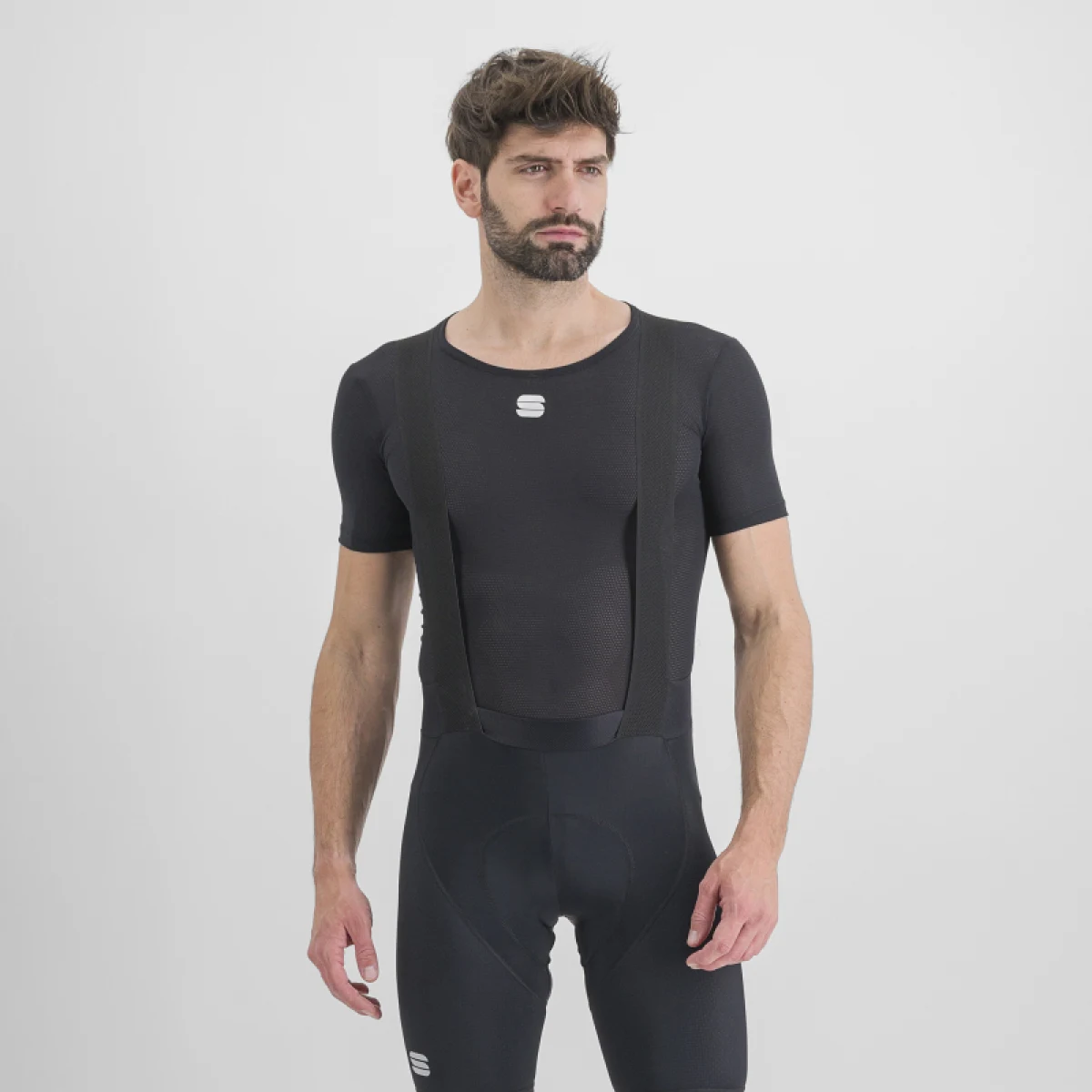 Pánske termo tričko s krátkym rukávom SPORTFUL Thermodynamic lite t-shirt, black · záber 2