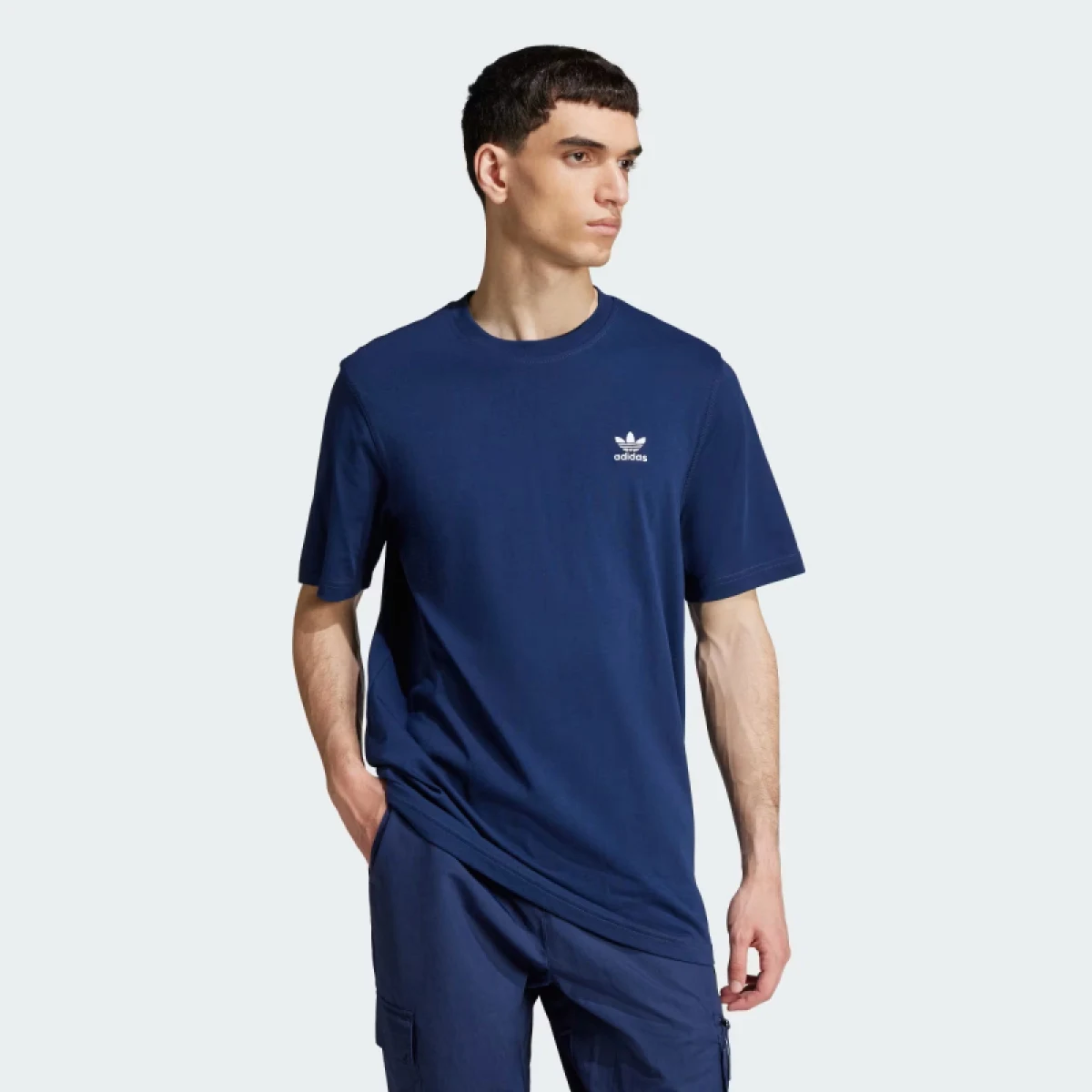Pánske tričko s krátkym rukávom ADIDAS ORIGINALS TREFOIL ESS TEE-NINDIG · záber 2