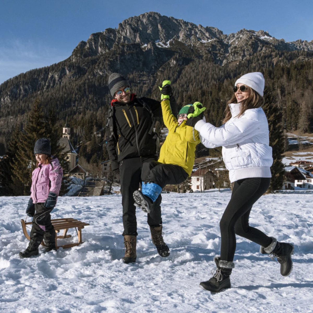 Chlapčenské vysoké zimné topánky TREZETA Igloo, Blue · záber 5