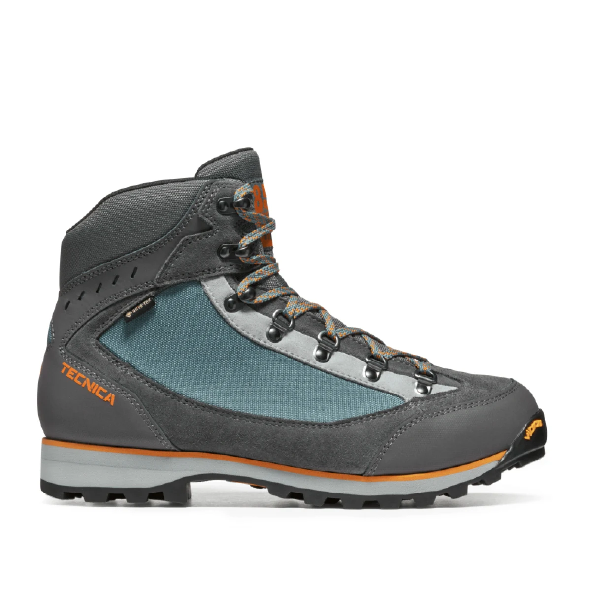 Pánska členková turistická celokožená obuv TECNICA Makalu 85 GTX Ms, grey orange · záber 2