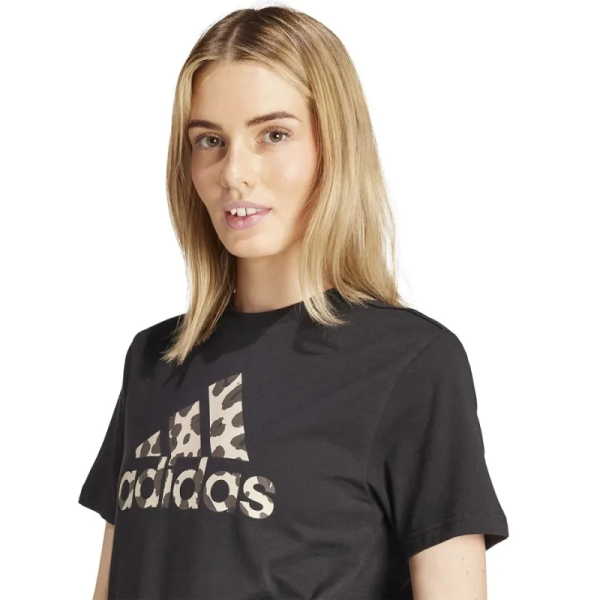 Dámske tričko s krátkym rukávom ADIDAS W ANIMAL T-IW5174-Black · záber 4