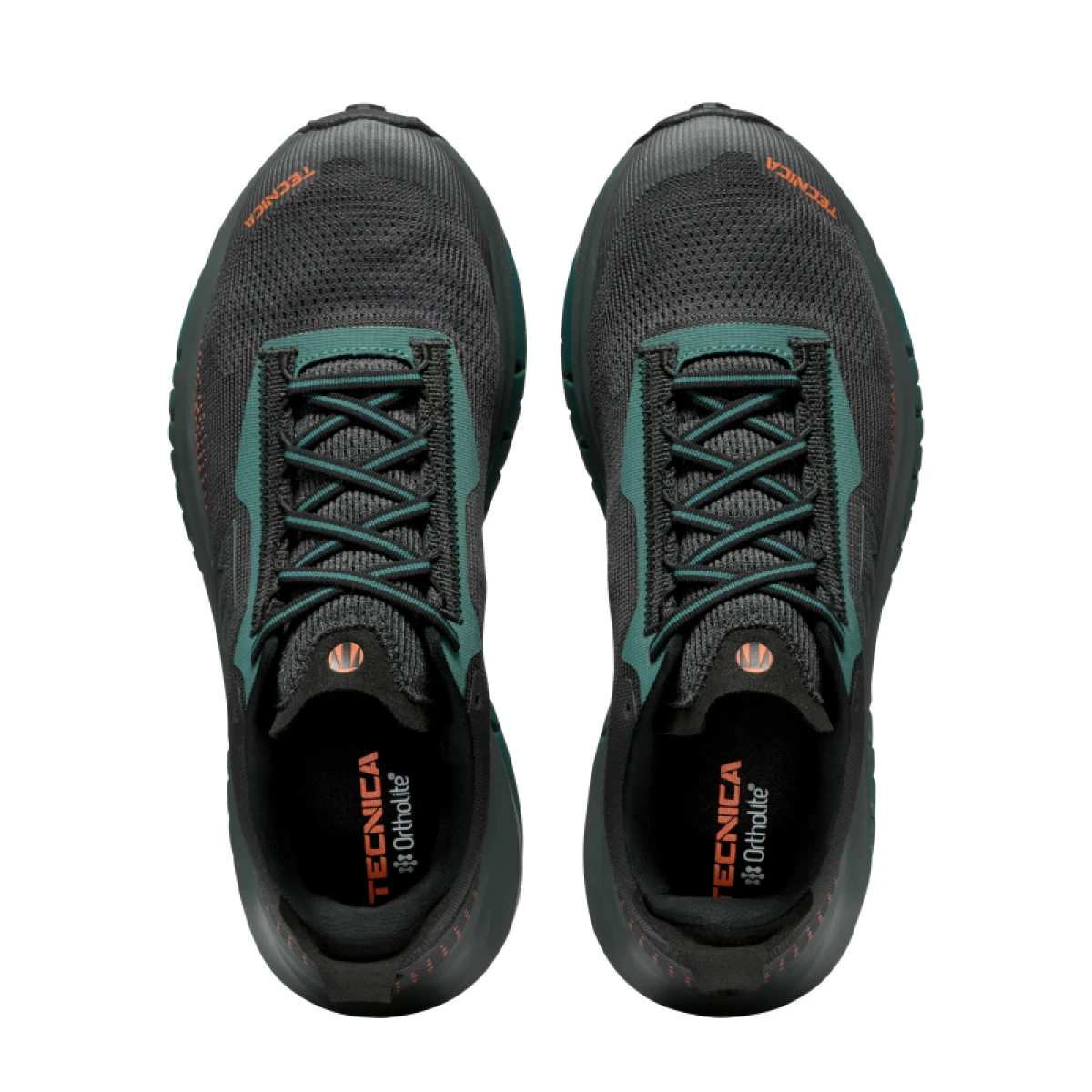 Pánska bežecká trailová obuv TECNICA Pyrox Hybrid Ms, black burnt orange · záber 4