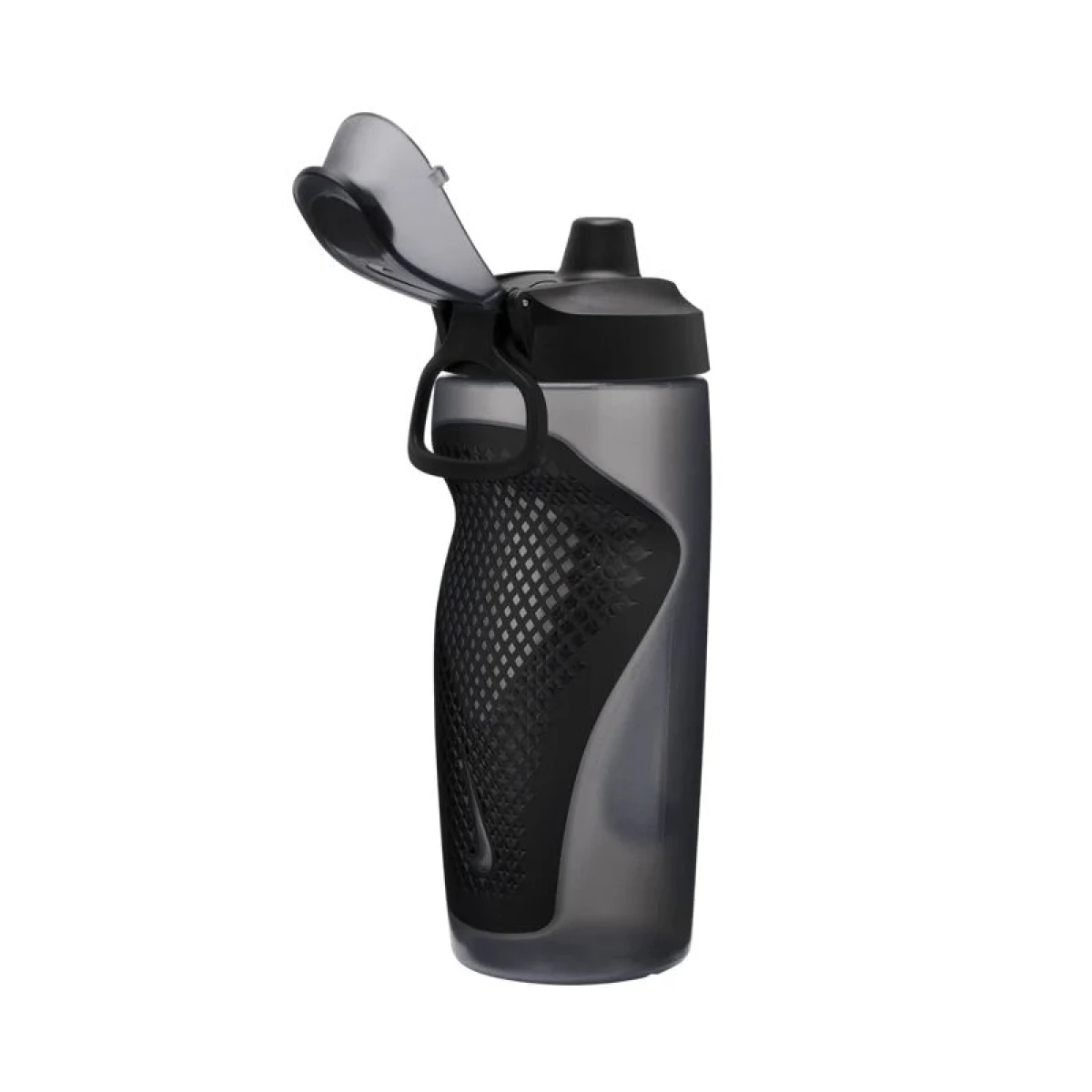 Fľaša NIKE REFUEL BOTTLE LOCKING LID ANTHRACITE BLACK SILVER IRIDESCENT · záber 4