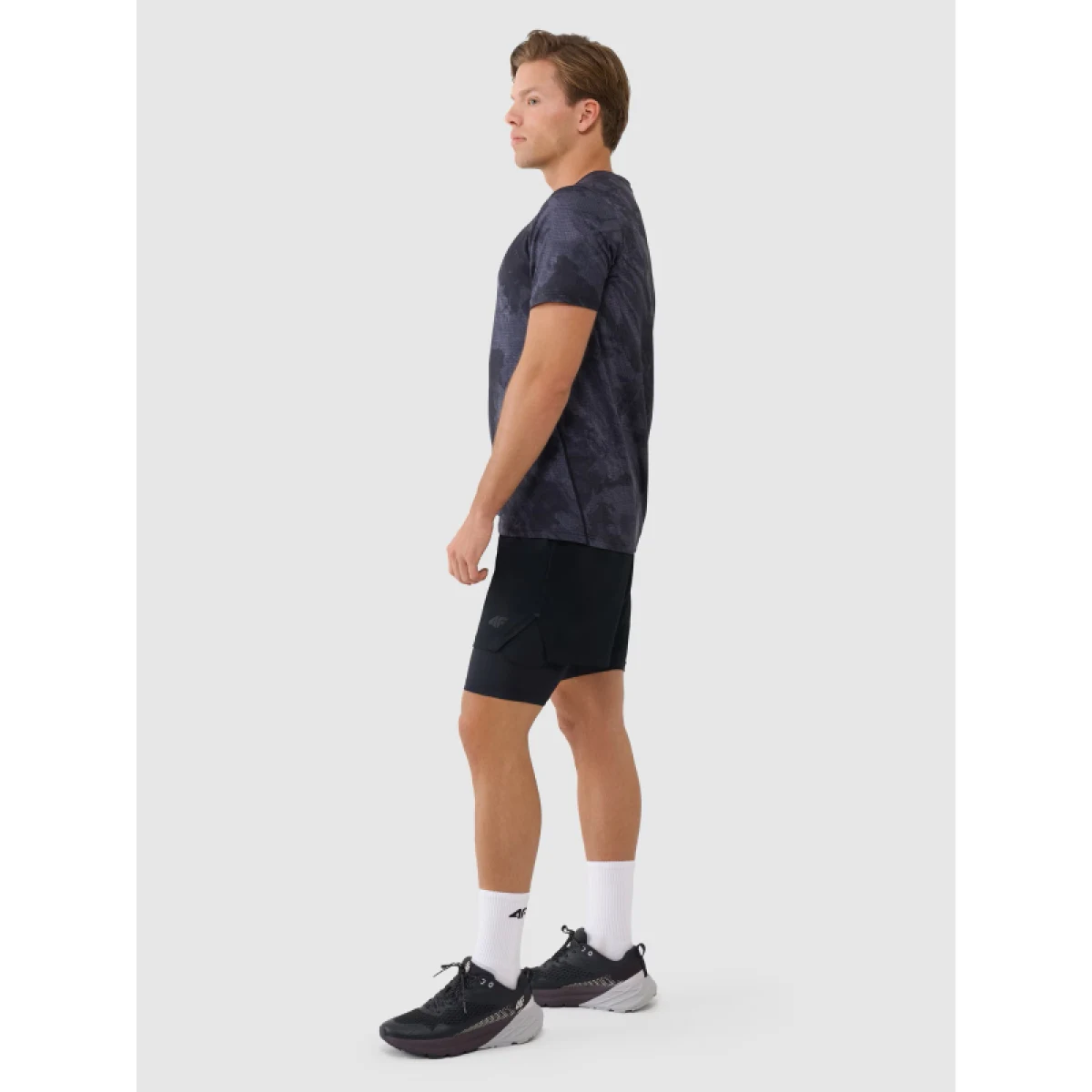 Pánske tréningové kraťasy 4F SHORTS FNK M0866-20S-DEEP BLACK · záber 5