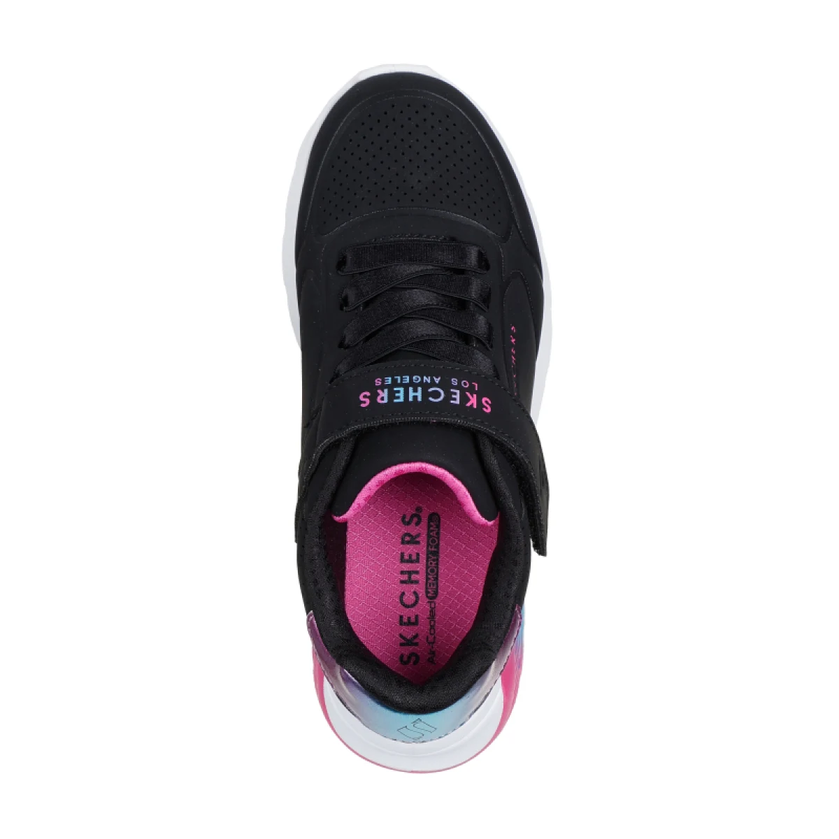 Dievčenská rekreačná obuv SKECHERS Uno Lite 2.0 black multi · záber 4