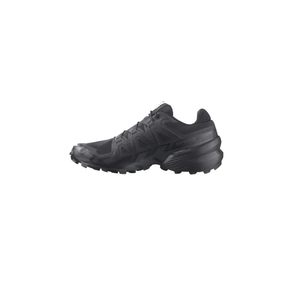 Pánska bežecká trailová obuv SALOMON Speedcross 6 Wide M black black phantom · záber 3