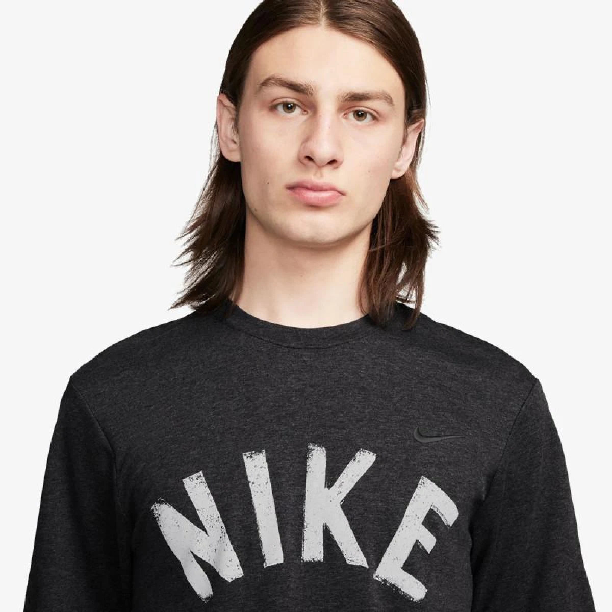 Pánske tričko s krátkym rukávom NIKE M NK DF PRIMARY SWOOSH TOP SS-010 BLACK · záber 4