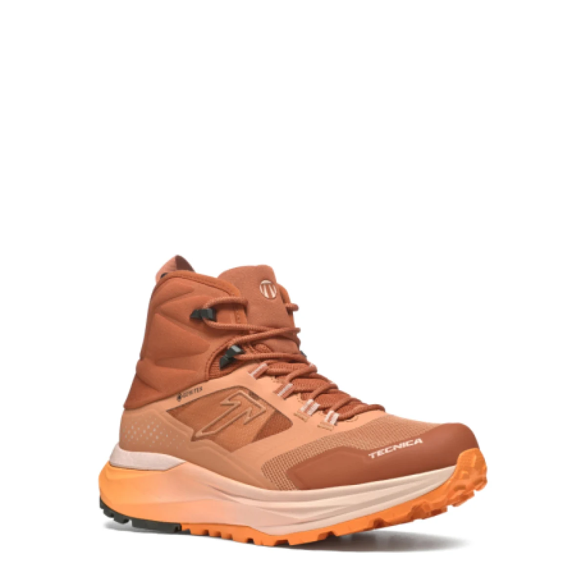 Dámska členková turistická obuv TECNICA Agate S MID GTX, light brown coral · záber 1