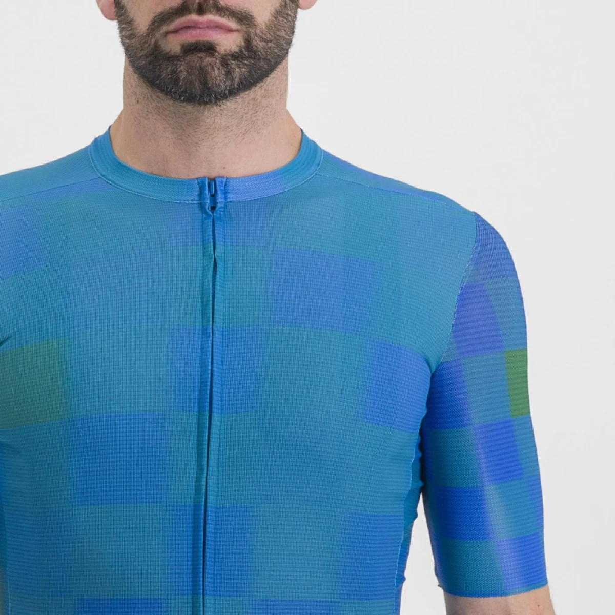 Pánsky cyklistický dres s krátkym rukávom SPORTFUL Rocket jersey, berry blue blue radiance · záber 5