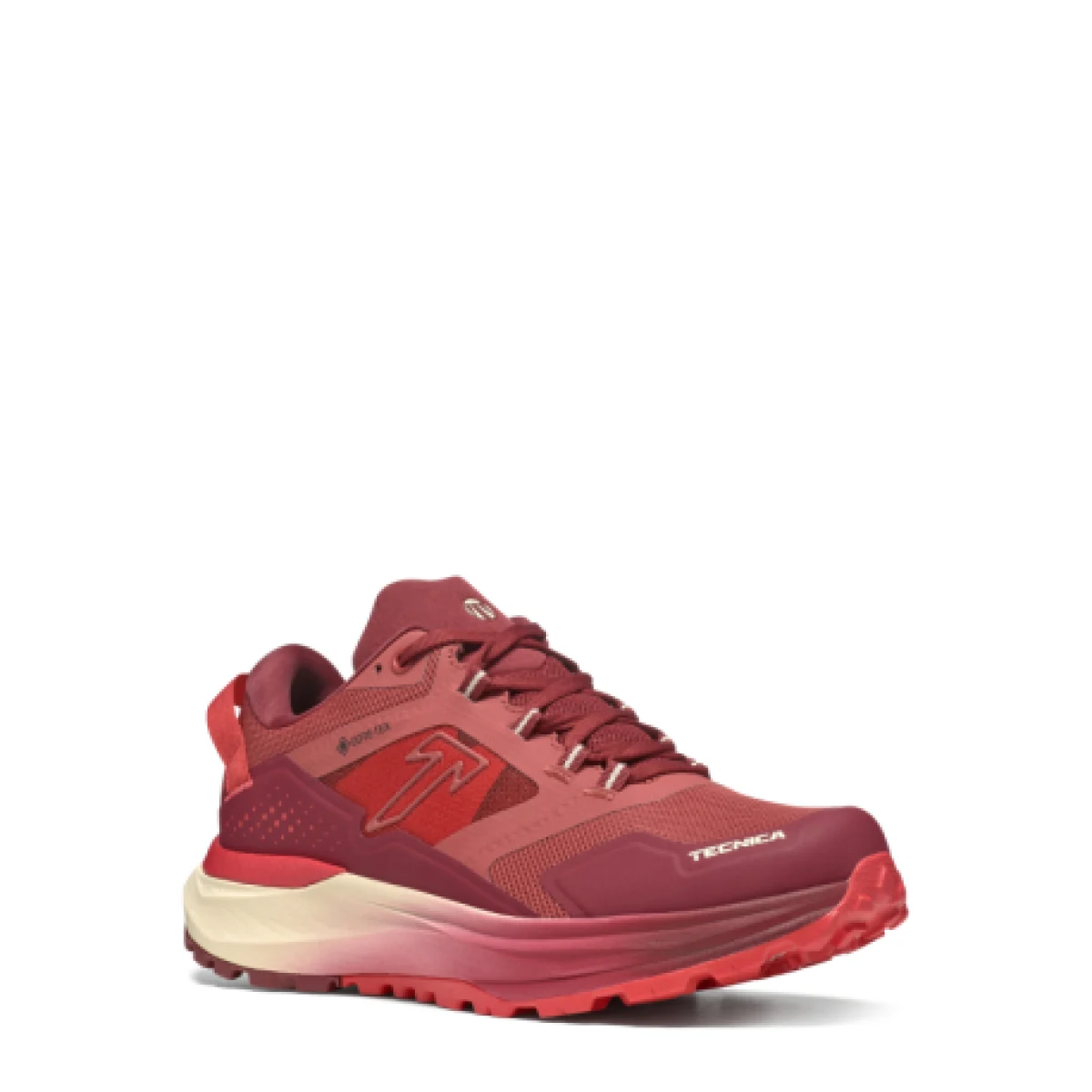 Dámska nízka turistická obuv TECNICA Agate S GTX, mineral red bright red · záber 1