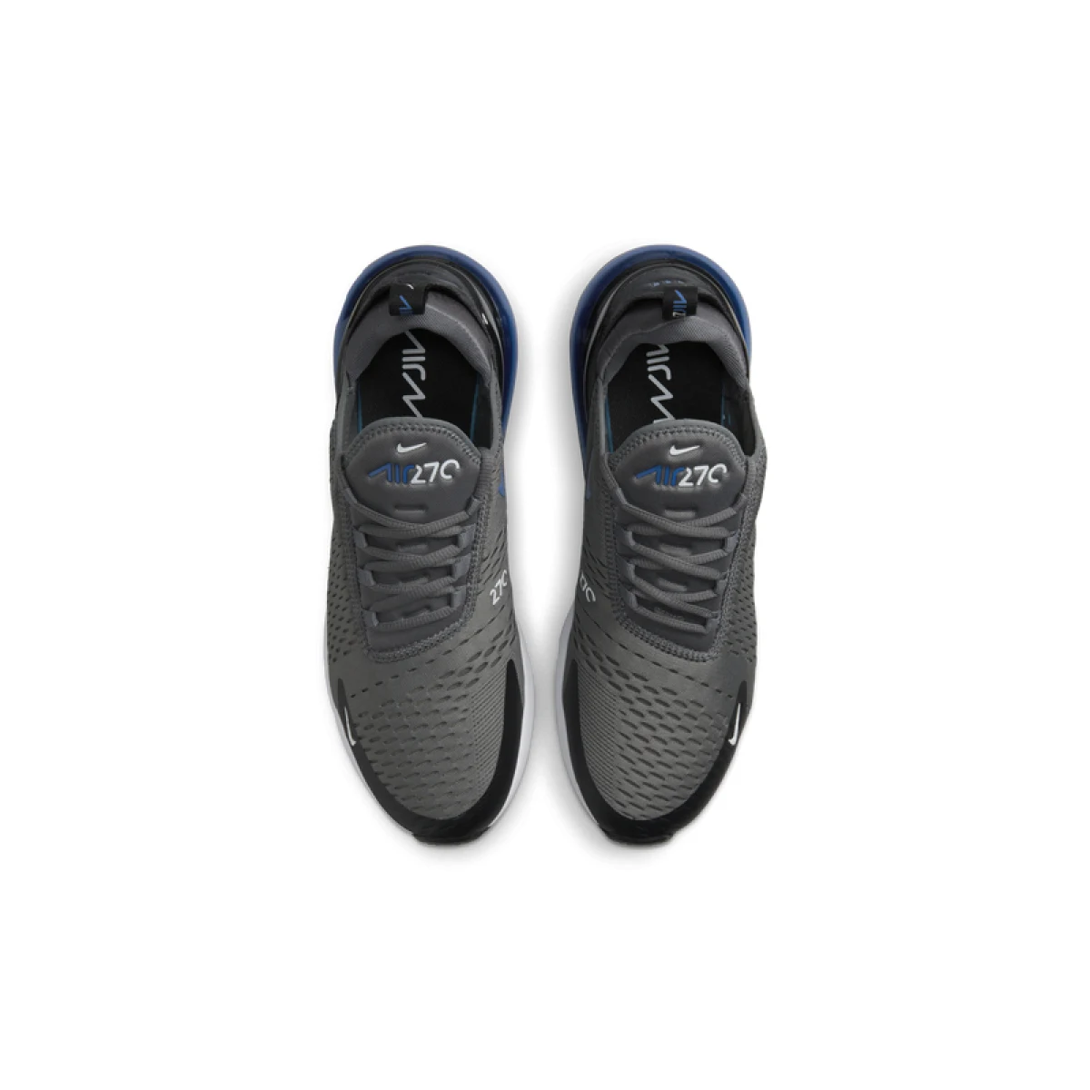 Pánska rekreačná obuv NIKE Air Max 270 iron grey game royal black white · záber 4